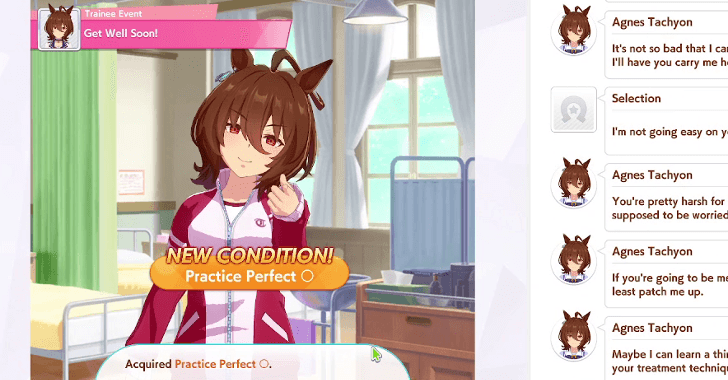 Gain conditions from random events and dialogue choices