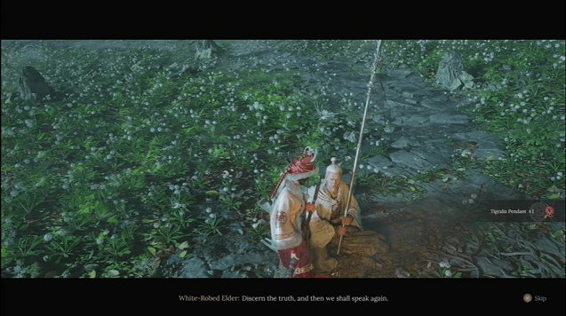 Given by White-Robed Elder