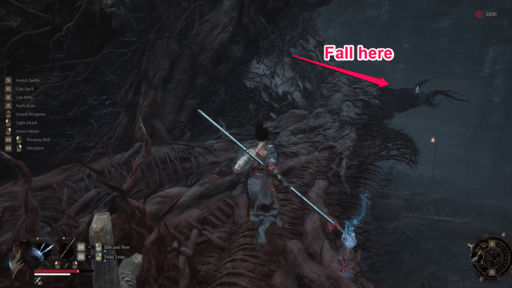 Withered Branch Location