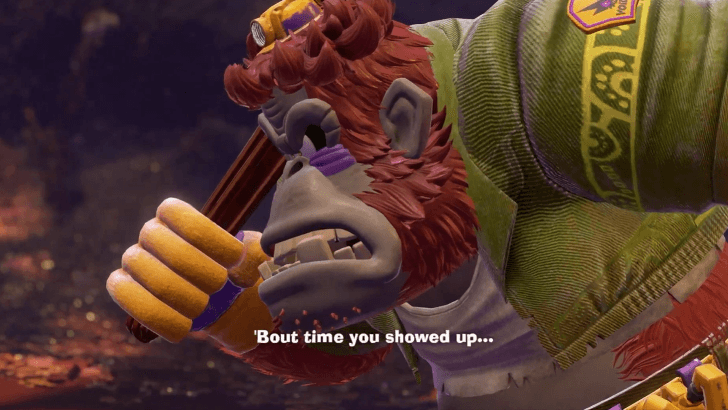 Grumpy Kong in the Landfill Layer