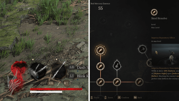 Maintain High Madness to Activate Certain Effects