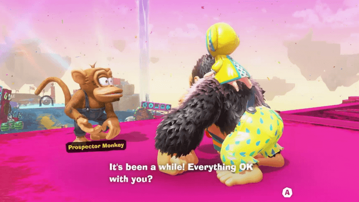 Talk to Prospector Monkey