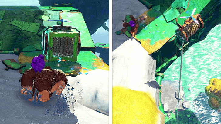 DK Bananza - Whale Guide - Rope Pulley