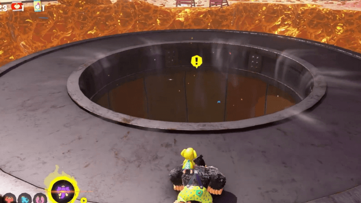 Jump Down the trophy sinkhole