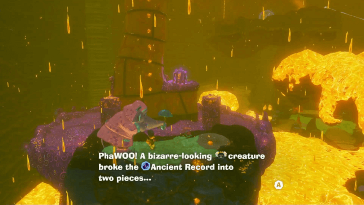 Voided Terrain Leading to the Second Record Piece