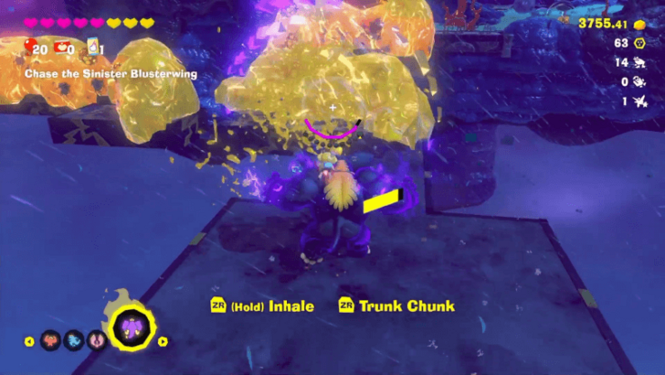 Inhale Lava Blocking Paths