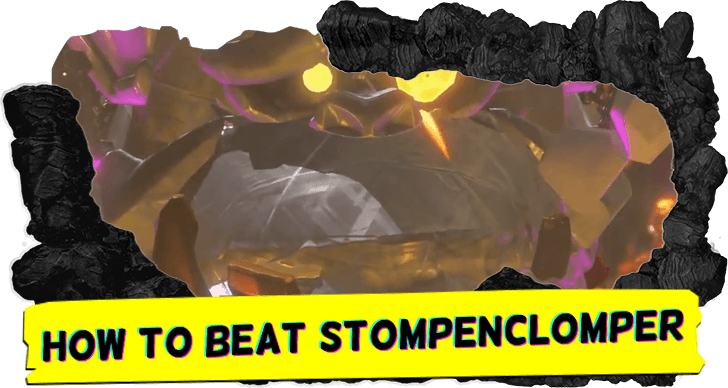 Donkey Kong Bananza How to Beat Planet Core Stompenclomper