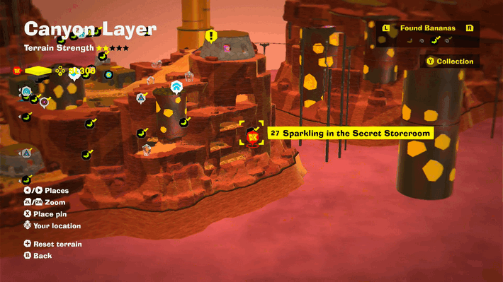 Sparkling in the Secret Storeroom Banandium Gem Map Location