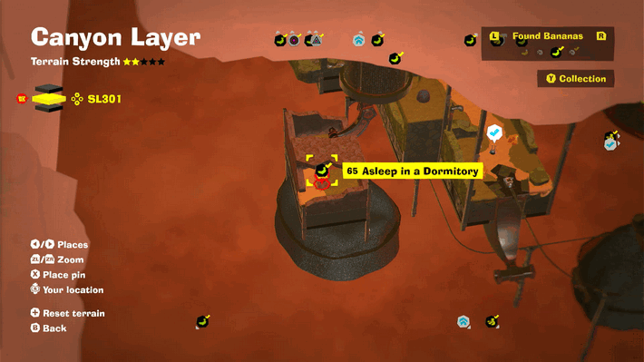 Asleep in a Dormitory Banandium Gem Map Location