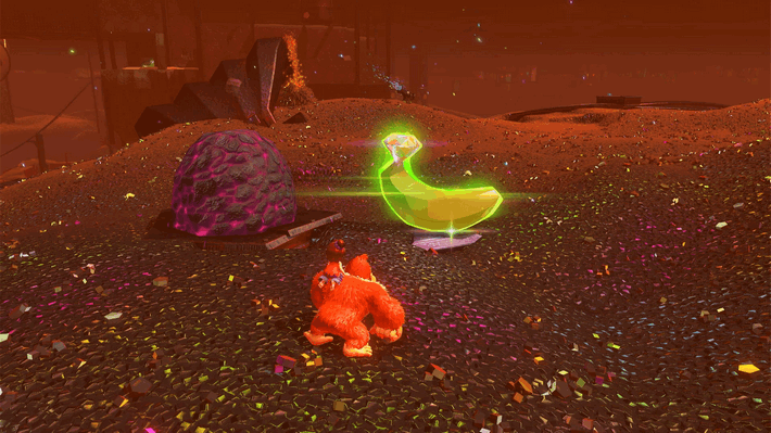 Shifty Smash Moving Targets Banandium Gem Overworld Location