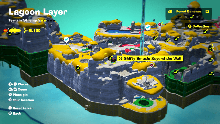 Shifty Smash Beyond the Wall Banandium Gem Map Location