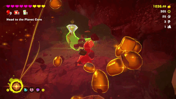 Pay Dirt under the Plateau Banandium Gem Overworld Location