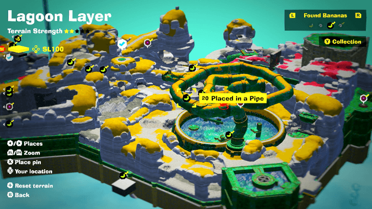 Placed in a Pipe Banandium Gem Map Location