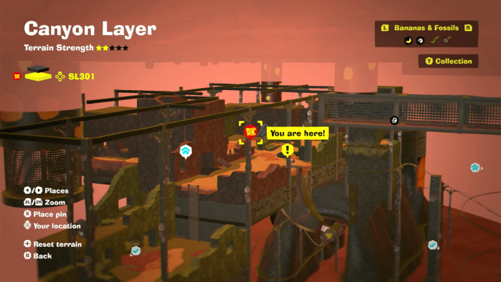 Canyon Layer Challenge Course 4 Map Location