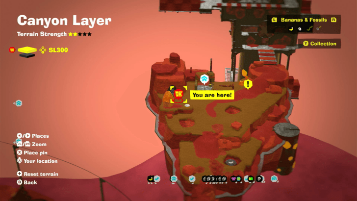 Canyon Layer Challenge Course 5 Map Location