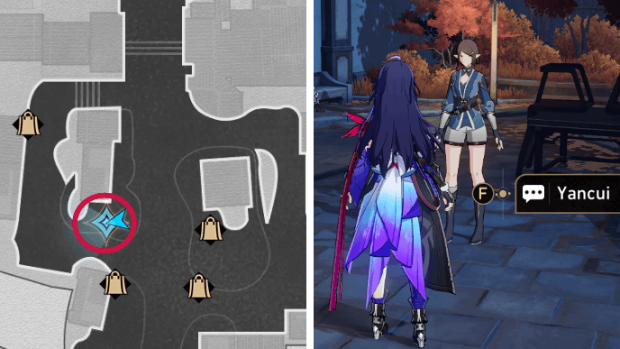 Honkai Star Rail - Back in Business 3 - Go and speak with Yancui