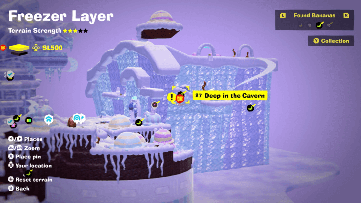 Deep in the Cavern Banandium Gem Map Location