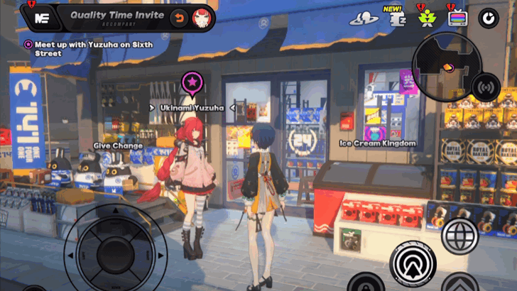 Meet up with Yuzuha at Sixth Street