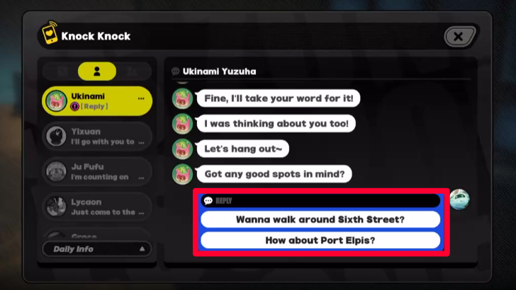 Send Yuzuha an Invite