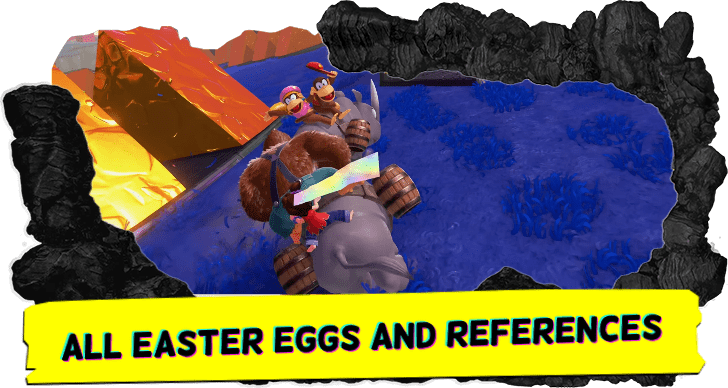 Donkey Kong Bonanza - All Easter Eggs and References