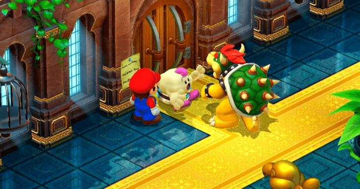 Super Mario RPG - Nimbus Castle Cutscene