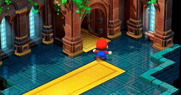 Super Mario RPG - Nimbus Castle After Valentine Dodo Cutscene