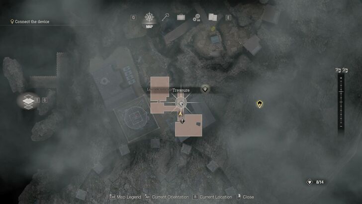 Resident Evil 4 - Chapter 6 Treasure Sapphire Map