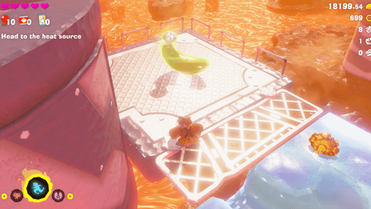 Tricky Trot to the Ice Maker Banandium Gem Overworld Location