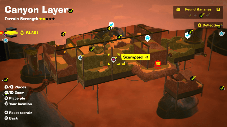 Battle Leaps over the Laser Banandium Gem Map Location