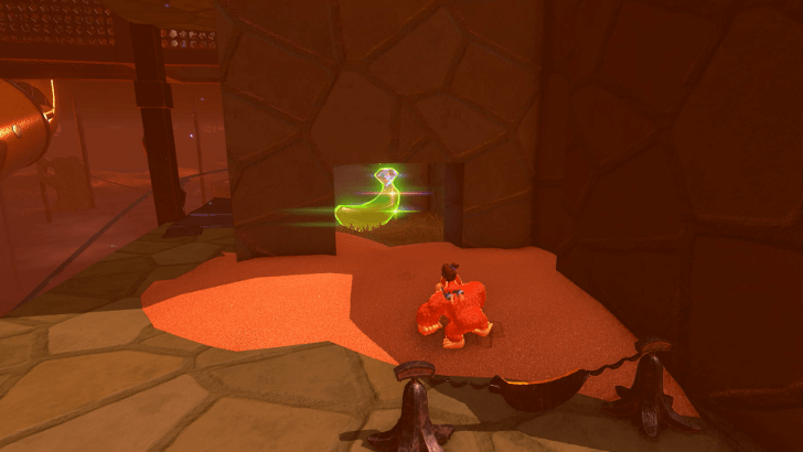 Tucked Away in a Dormitory Banandium Gem Overworld Location