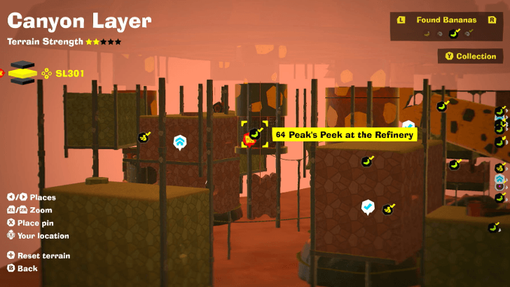 Peak’s Peek at the Refinery Banandium Gem Map Location