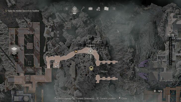 Resident Evil 4 - Chapter 7 Treasure Ruby Map