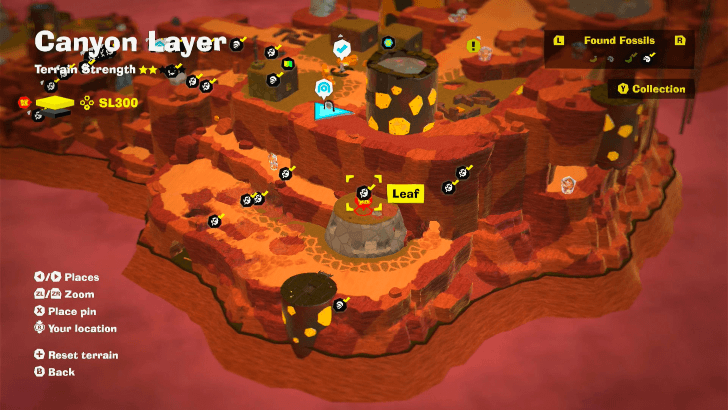 Leaf 36 Fossil Map Location