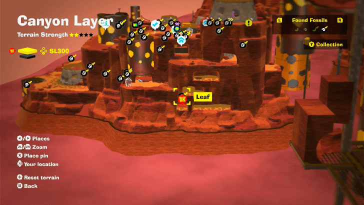 Leaf 39 Fossil Map Location