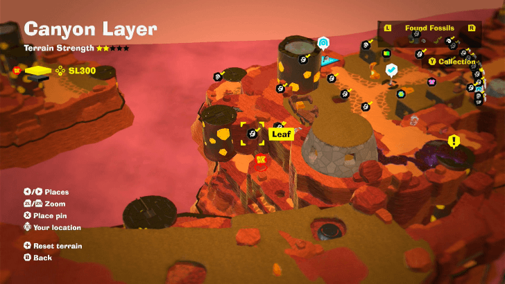 Leaf 37 Fossil Map Location