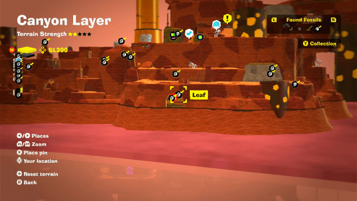 Leaf 34 Fossil Map Location