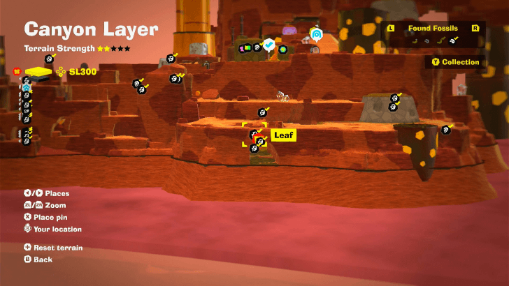 Leaf 35 Fossil Map Location