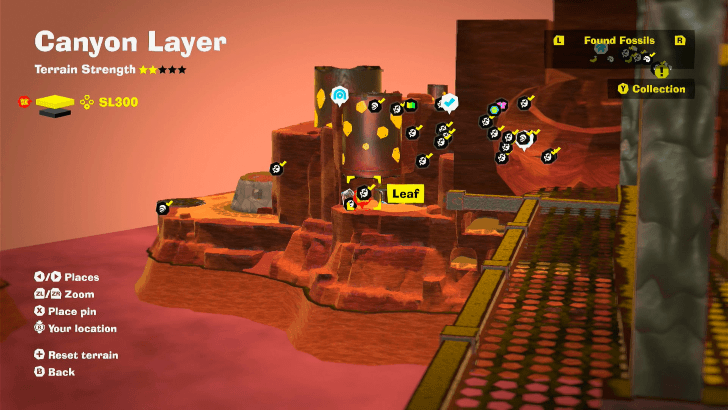 Leaf 32 Fossil Map Location