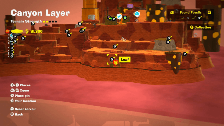 Leaf 33 Fossil Map Location