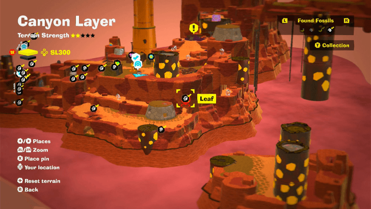 Leaf 31 Fossil Map Location