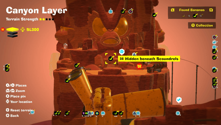 Hidden beneath Scoundrels Banandium Gem Map Location