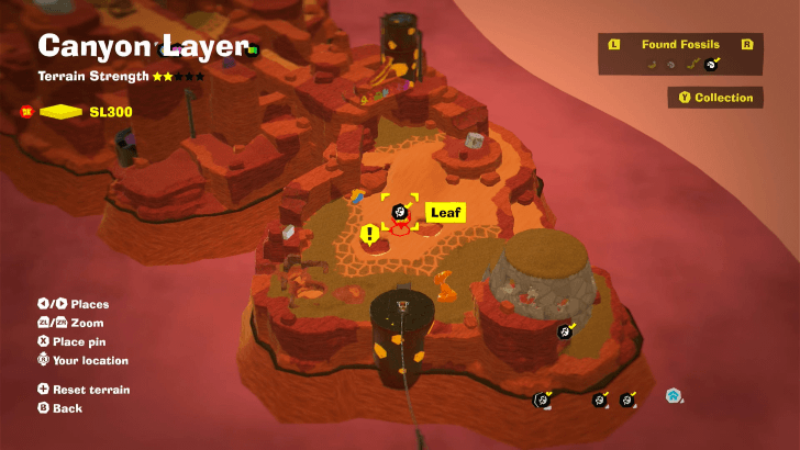 Leaf 2 Fossil Map Location