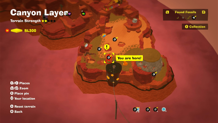 Leaf 4 Fossil Map Location