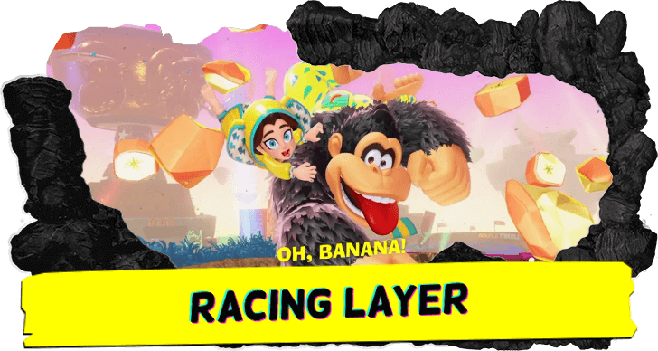 Racing Layer Banana and Fossil Locations