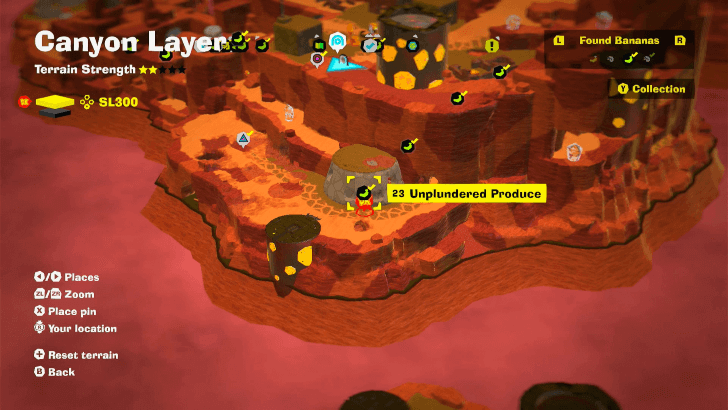 Unplundered Produce Banandium Gem Map Location