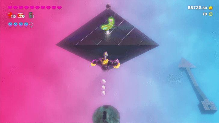 A Peek at the Peak Banandium Gem Overworld Location