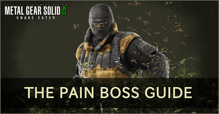 Metal Gear Solid Delta The Pain Boss Guide