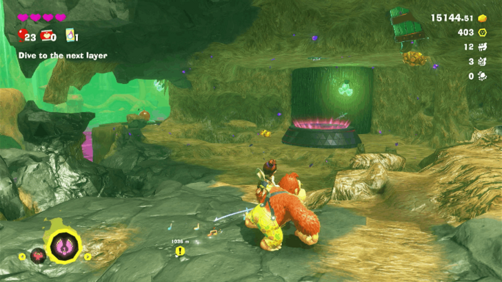 Forest Layer Battle Challenge 1 Overworld Location