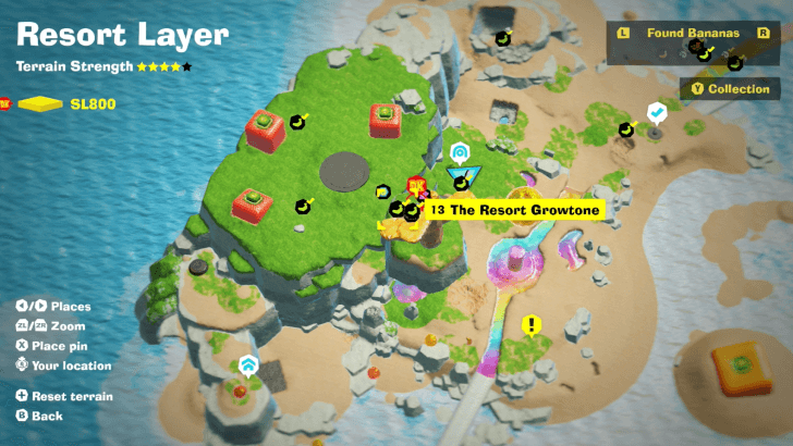 The Resort Growtone Banandium Gem Map Location