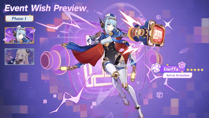 Genshin Impact - 5.8 Phase 1 Banner - Ineffa